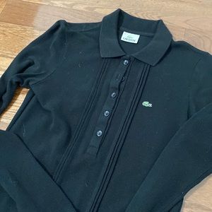 Lacoste polo dress original black